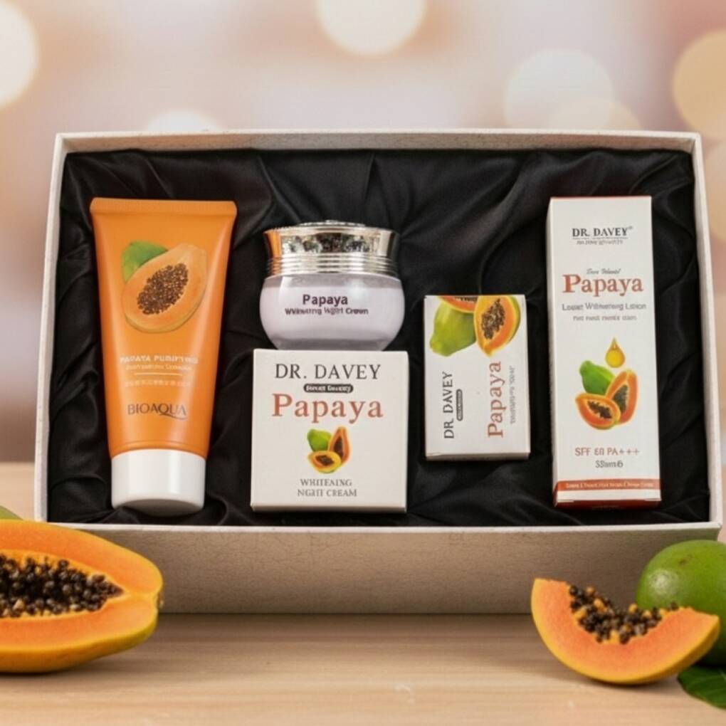 Papaya Glow Complete Whitening Combo (4 In 1)