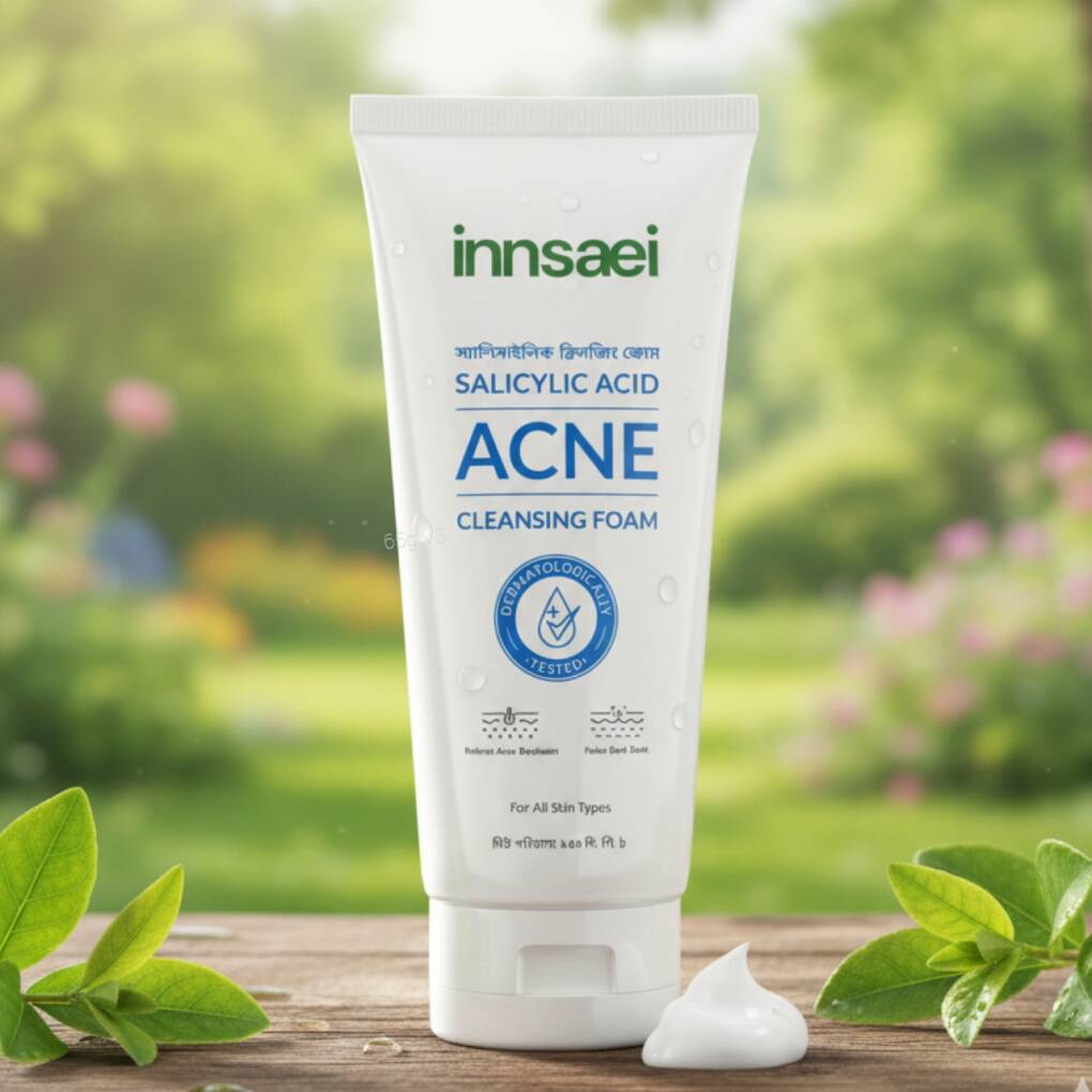 Innsaei Salicylic Acid Acne Cleansing Foam