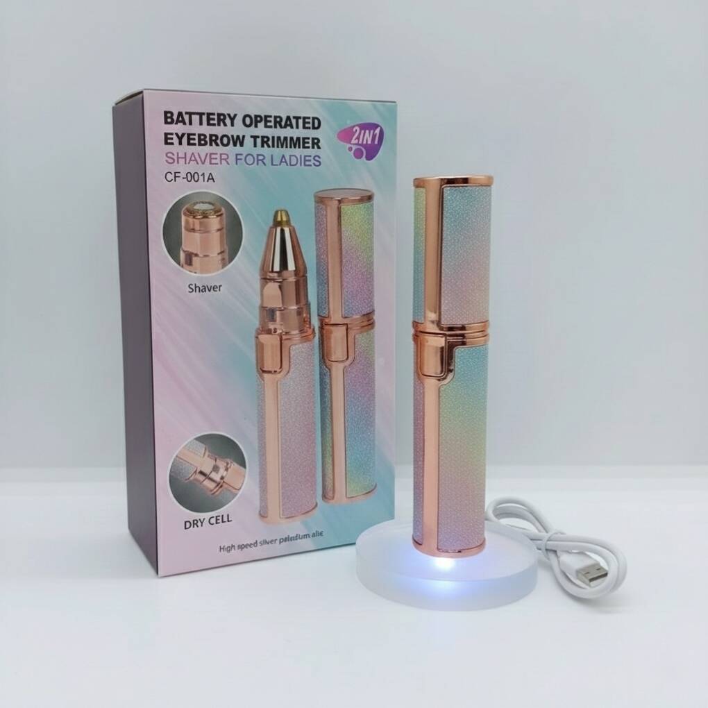 2-in-1 Premium Eyebrow Trimmer & Shaver